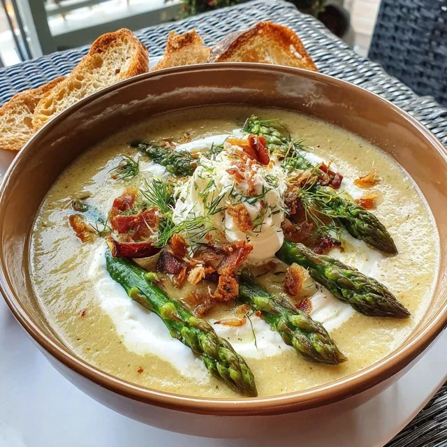 Cremige Spargelsuppe in 20 Minuten