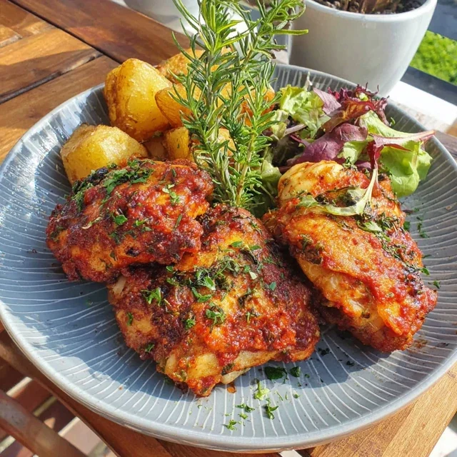 Knuspriges Paprika-Hähnchen aus dem Airfryer