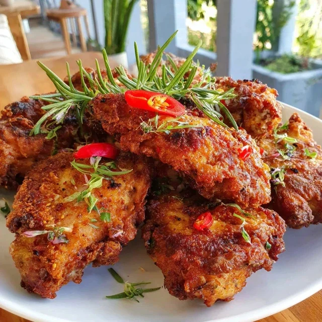 Knuspriges Paprika-Hähnchen aus dem Airfryer