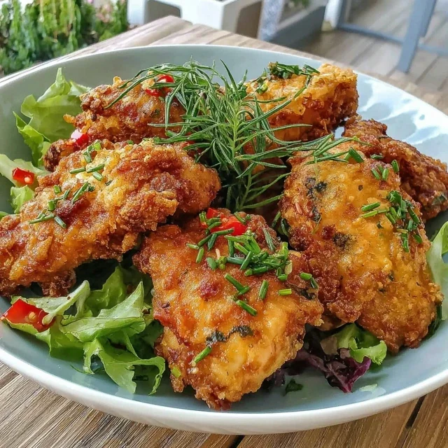 Knuspriges Paprika-Hähnchen aus dem Airfryer