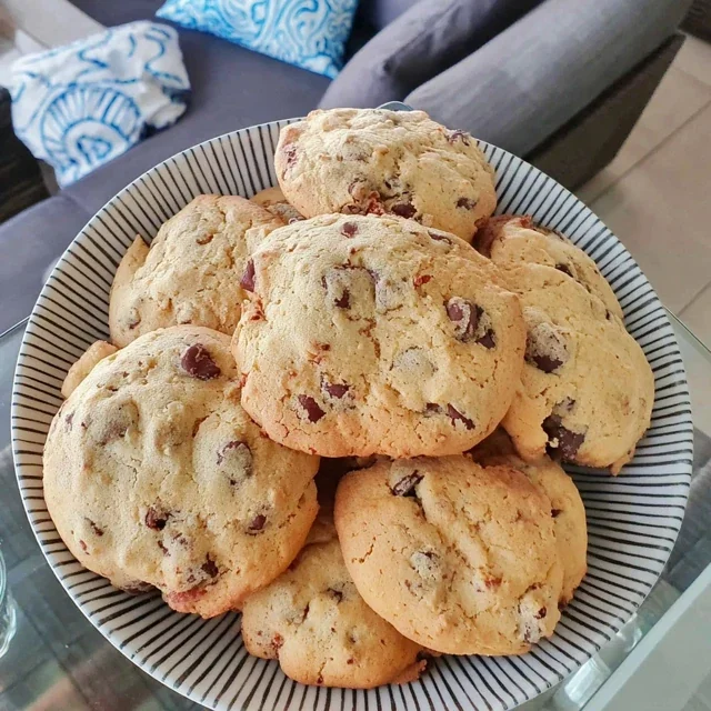 Weiche Schokoladenchip-Cookies aus dem Airfryer