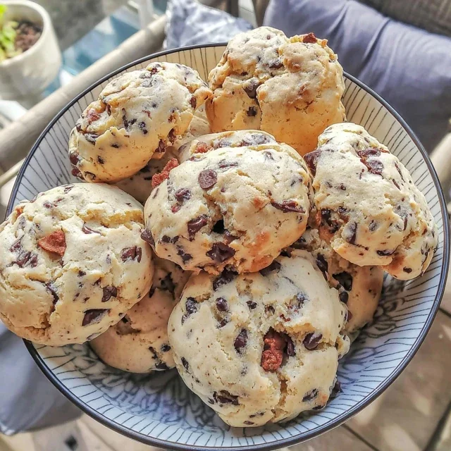 Weiche Schokoladenchip-Cookies aus dem Airfryer