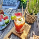 Wassermelonen-Agua-Fresca mit Limette