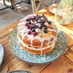 Zitronen-Blaubeer-Lebkuchen